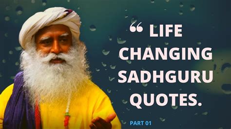 Life Changing Sadhguru Quotes (Inspirational Quotes) Part 01 | Sadhguru ...