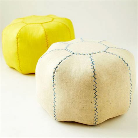 30 DIY Ottoman & Floor Pouf Projects: Awesome Tutorials & Ideas for ...