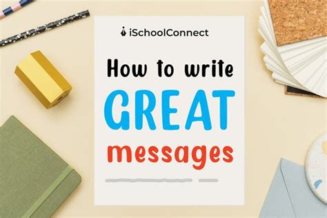 Message writing format, examples and samples | Bonus tips inside!