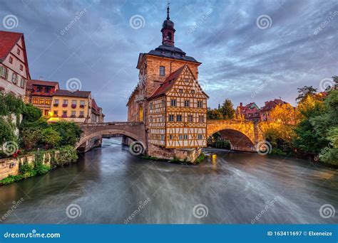 The Historic Old Town Hall of Bamberg Stock Image - Image of culture ...