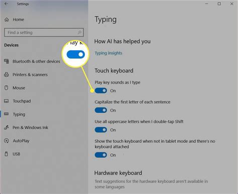 How to Turn off Keyboard Sounds in Windows 10