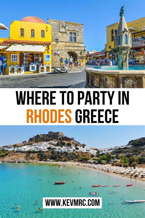 Where is The Best Nightlife in Rhodes - Find the Liveliest Area!