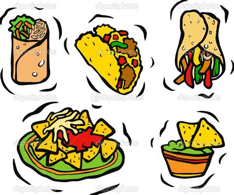 Mexican Food Drawings | Free download on ClipArtMag