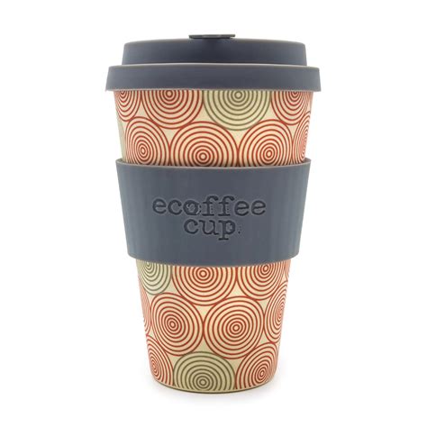 Ecoffee Bamboo Reusable Coffee Cup