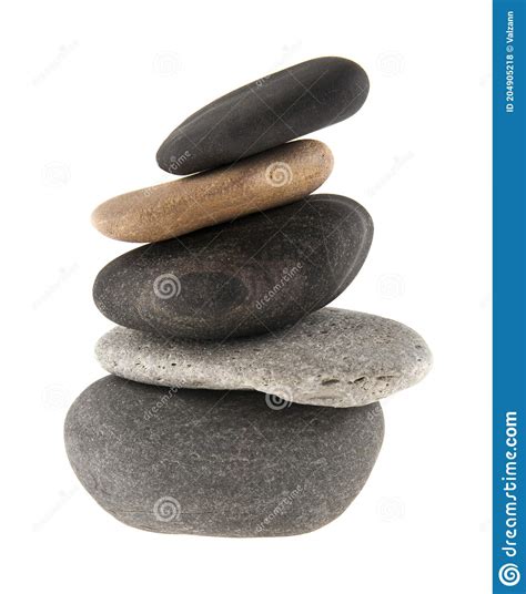 Pyramid of stones stock photo. Image of gray, balance - 204905218