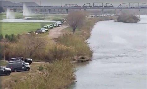 Texas police line the border near Eagle Pass to help Border Patrol ...