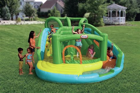 Bounce House With Water Slide and Air Blower | Best Backyard and ...