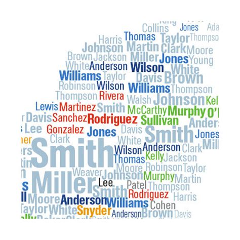 Infographic: Surname Map of America Shows You Where The Smiths ...