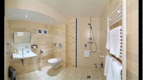 Handicap bathroom layout design - YouTube