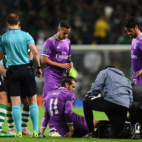 Gareth Bale Injury: Real Madrid Winger Injures Ankle vs. Sporting CP ...