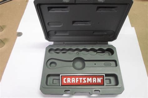 Craftsman CASE CHEST FOR 10 PC 3/8 METRIC Mechanics Tool Set Toolbox ...