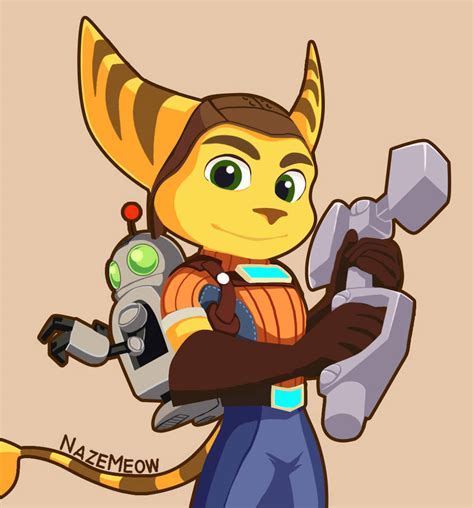 Ratchet And Clank by Naze-Meow on DeviantArt