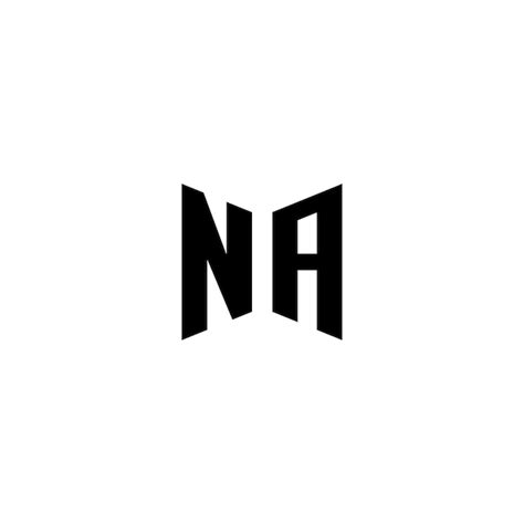 Premium Vector | Na logo vector