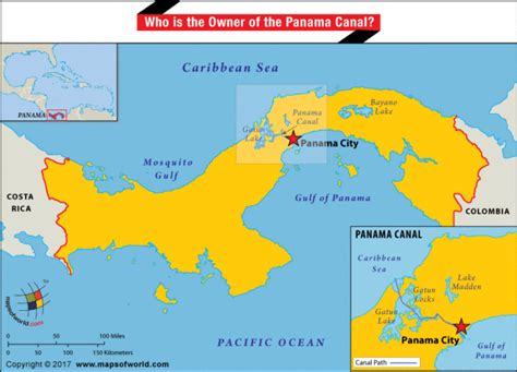 Panama Canal On Map Of The World - 2024 Schedule 1