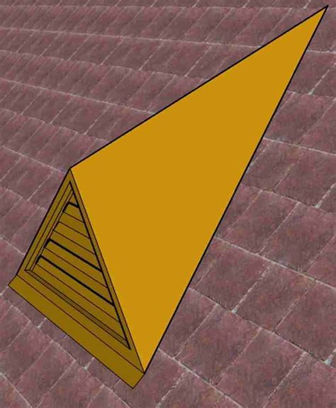 Steep Roof Triangle Dormer Vent – Grant Logan Copper