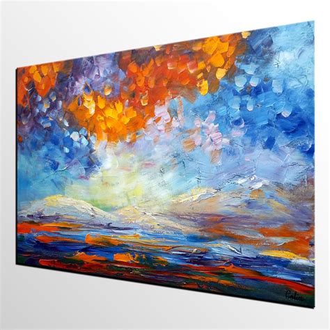 Extra Large Painting, Canvas Art, Oil Painting, Large Art, Abstract Art ...