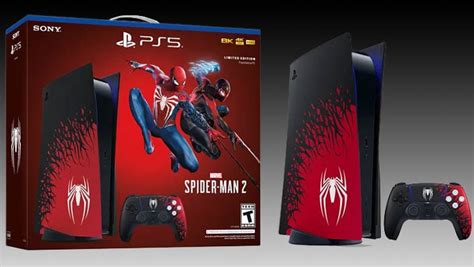 Limited Edition Spider-Man 2 PS5 Console Bundle Swings Into View And It ...