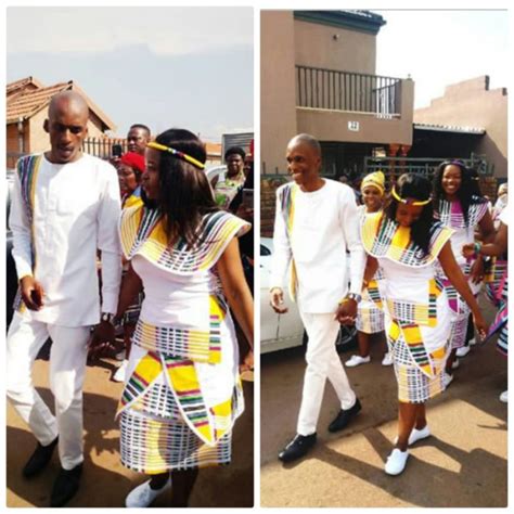 Clipkulture | Bride & Groom In Beautiful Venda Traditional Wedding Attire