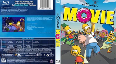 The Simpsons Movie Blu-ray Custom Cover Art | This custom co… | Flickr