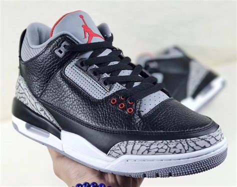 Air Jordan 3 OG "Black Cement" 2018 - JustFreshKicks