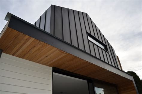 Single Lock Standing Seam (Zinc) | Facade house, Zinc cladding ...