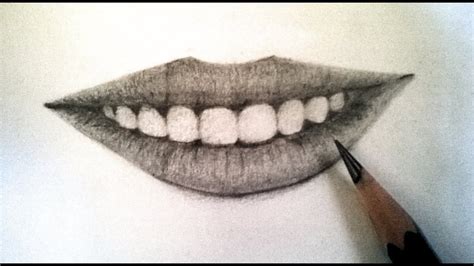 How To Draw Realistic Lips Smiling | Lipstutorial.org