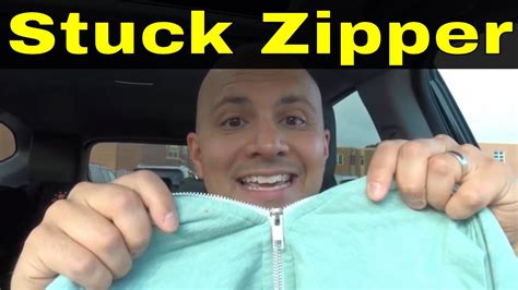 How To Fix A Stuck Zipper Easily-Full Tutorial - YouTube