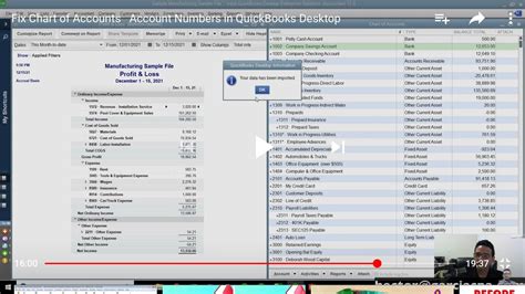 Creating A Chart Of Accounts In Quickbooks - Chart Walls