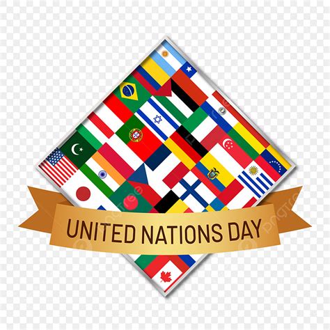 United Nations Clipart Transparent Background, United Nations Day With ...