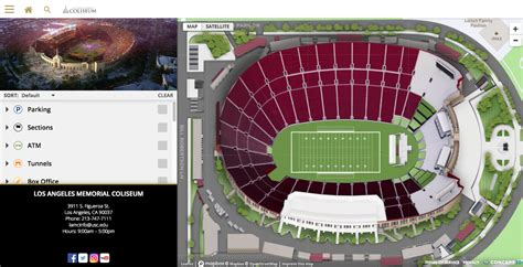 Usc Coliseum Seating Chart Visitors Section | Review Home Decor