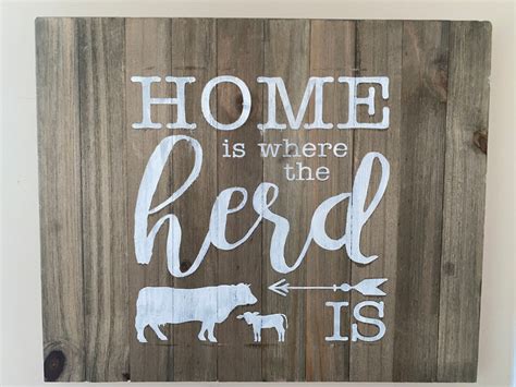 Farmhouse / rustic sign | Etsy