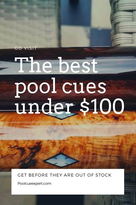 Best pool cues under 100 | Pool cues, Cool pools, Cue stick