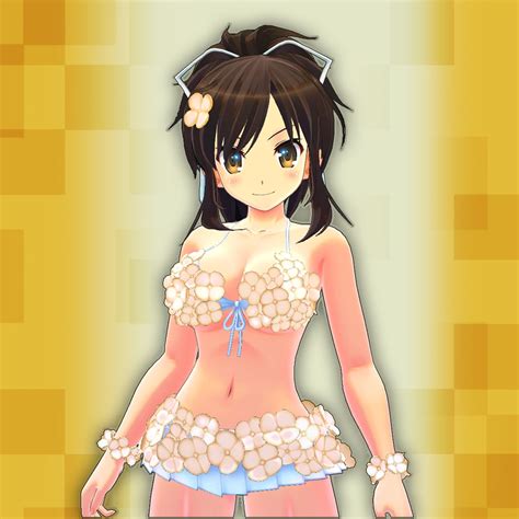 SENRAN KAGURA Burst Re:Newal — Flower Swimsuit