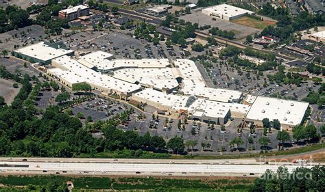 Asheville Outlets Mall Aerial View Photograph by David Oppenheimer ...