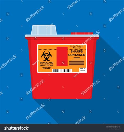 Sharps Label Template / Sharps Disposal And Needlestick Injuries Poster ...