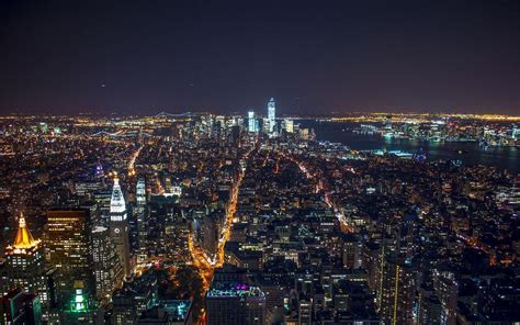 NYC At Night Wallpapers - Wallpaper Cave