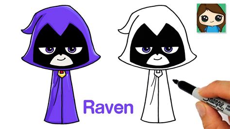 How to Draw Raven | Teen Titans Go (New)