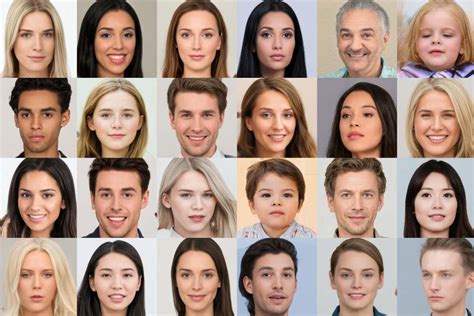 Fake faces created by AI look more trustworthy than real people | New ...