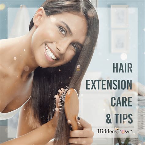 Hair Extensions Care & Tips – Hidden Crown Hair Extensions