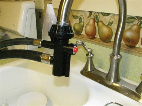 installation - run compact dishwasher drain pipe into kitchen sink ...