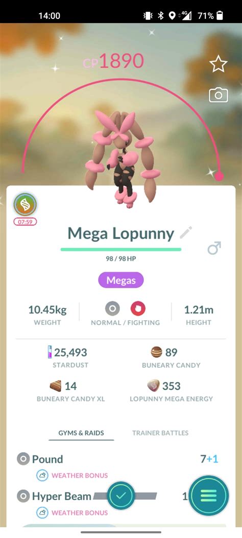 Pokémon Go Mega Loppuny counters, weaknesses and moveset explained ...