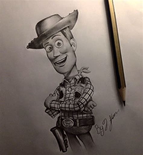 Woody - Toystory drawing | Disney paintings, Drawings, Drawing artwork