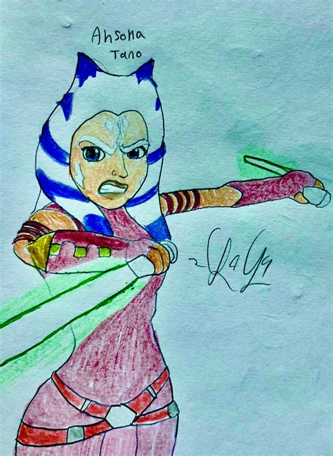 Ahsoka Tano (SW: TCW Season 3-5) by LugiaLover249 on DeviantArt