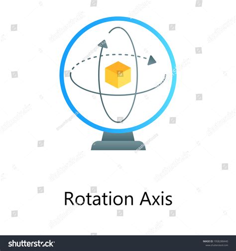 3d Modelling Inside Rotation Axis Vector Stock Vector (Royalty Free ...