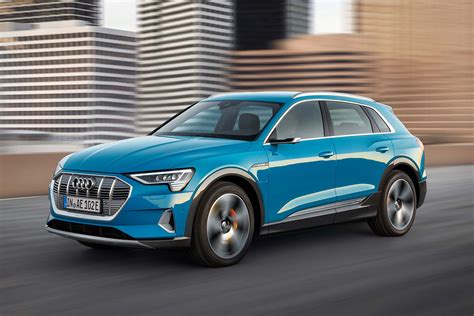 2019 Audi E-tron electric SUV revealed, begins 12-car EV surge ...