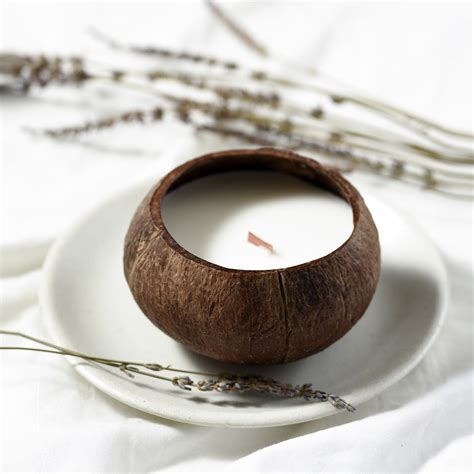 Coconut Scented Candle | Eco-Friendly, Sustainable Soy Wax Candles ...