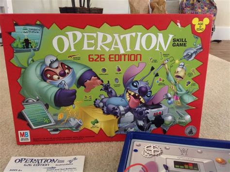 Disney/Milton Bradley Lilo and Stitch "Operation: 626 Edition" Board ...