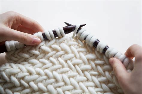 HOW TO KNIT HERRINGBONE STITCH | Wool and the Gang Blog | Free Knitting ...