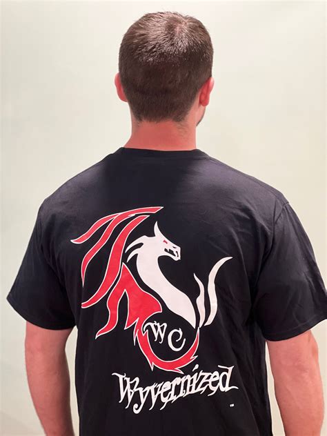 Wyvern T Shirt Black | Wyvern Creations