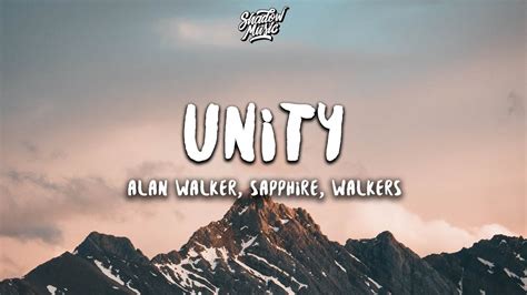 Alan Walker - Unity (Lyrics) ft. Walkers Chords - Chordify